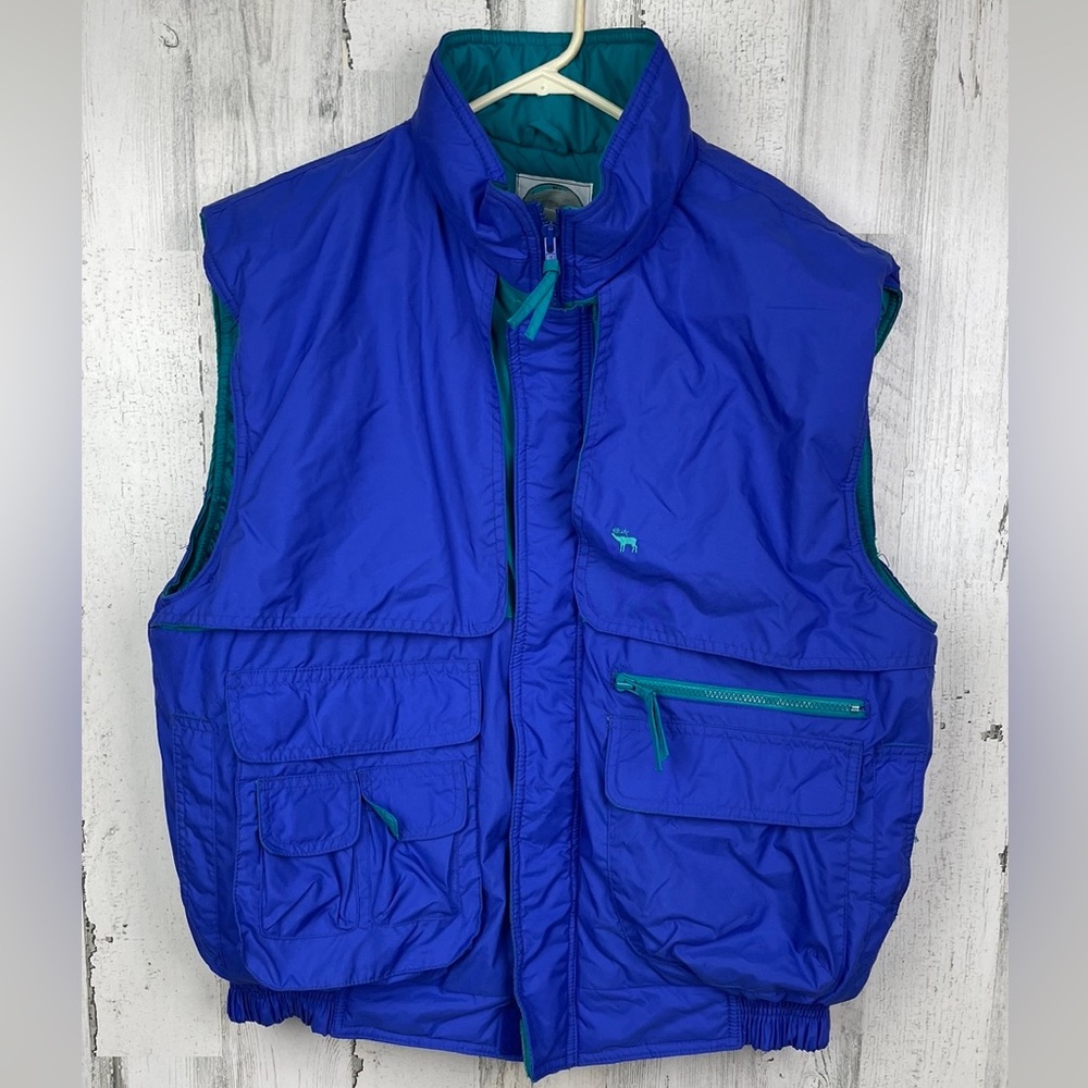 Gary Nesse Vintage Ultimate Hunting fishing outdoor adventure Vest L Pockets